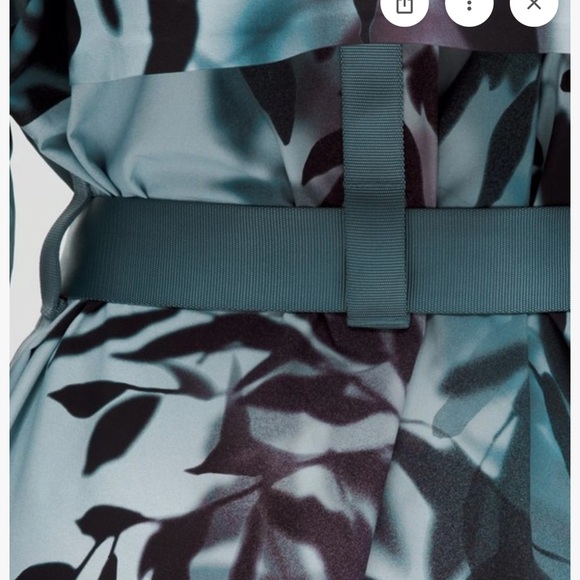 Lululemon Always There Trench Coat Misty Floral Blue 10 - Picture 5 of 13